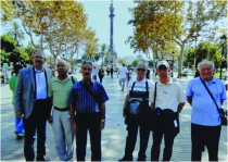 Ticaret Odasının Tetiplediği Barselona Gezisinden anı.Osman İşman,İbrahim Kandemir,Hoccamız,Mehmet Şeker,Mehmet    ,Hüseyin Apaydın 2011